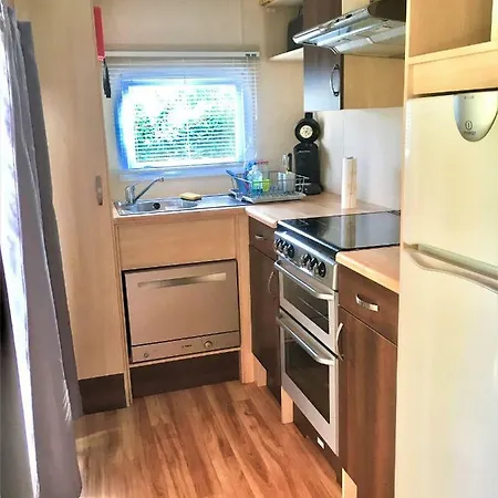 Mobilhome 40 M2, 3 Chb, Terrasse Arboree 20 M2, Camping 4 Etoiles Parque de Campismo
